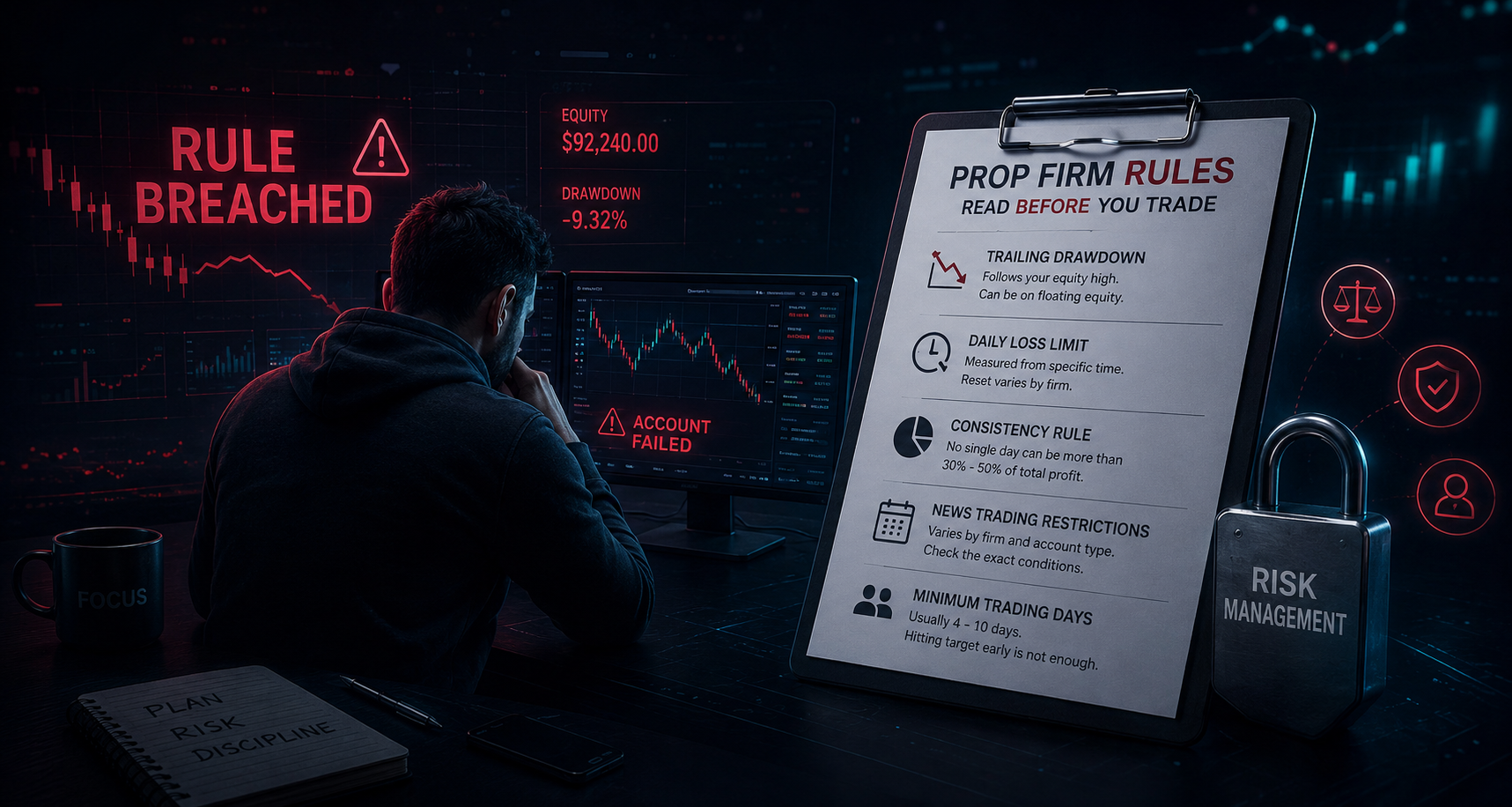 The Prop Firm Rules That Fail Most Accounts